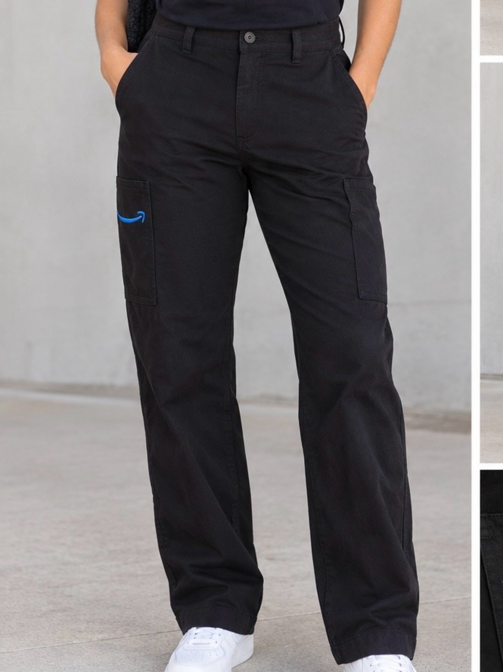 Amazon Essentials Women’s Black Cargo Pants